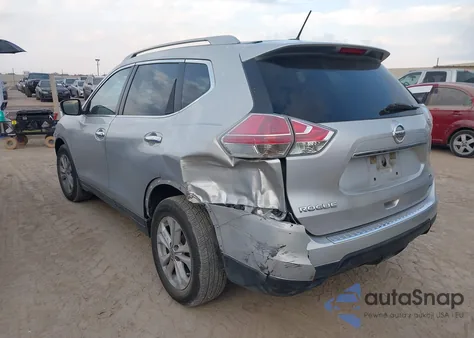 2014 Nissan Rogue Sv from USA, damaged, VIN 5N1AT2MT9EC812488